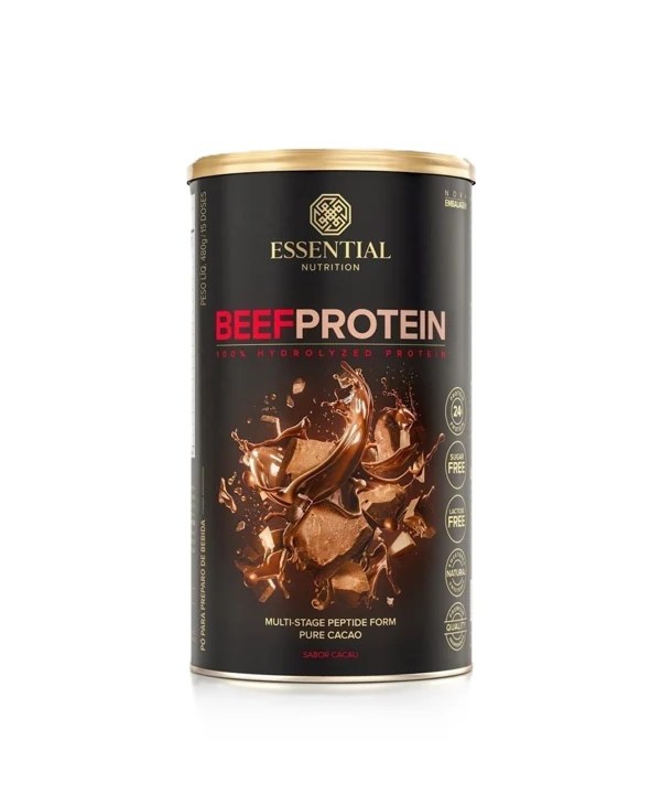Beef Protein Essential Nutrition, Cacau · 480 g
