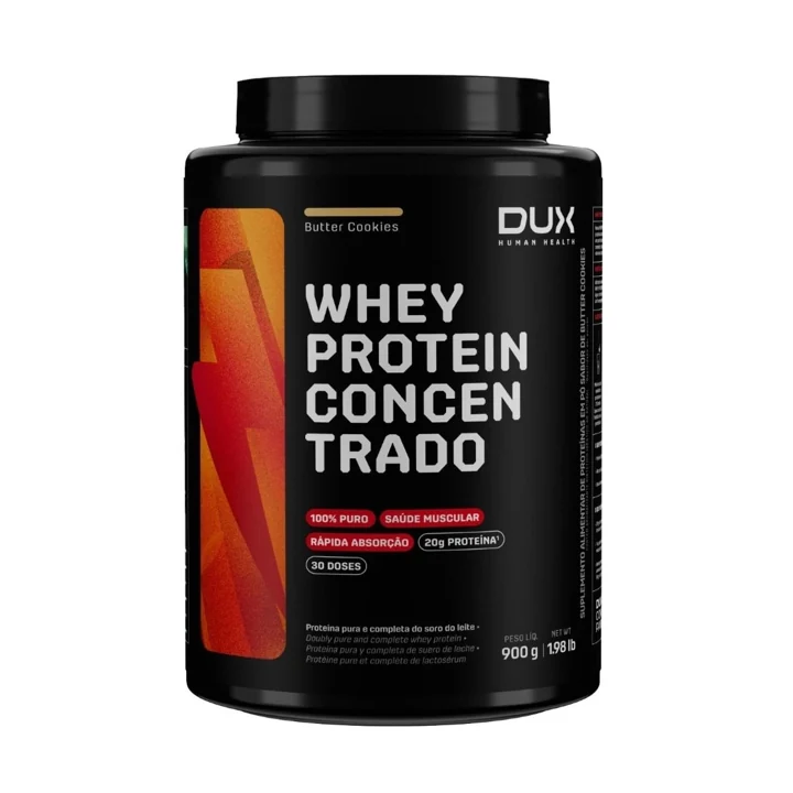 Whey Protein Concentrado DUX, 900 g